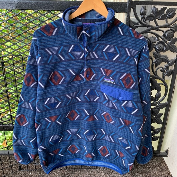 Patagonia Other - Patagonia Fleece Synchilla Snap-T Pullover Sweater Vintage Rare Men’s Small